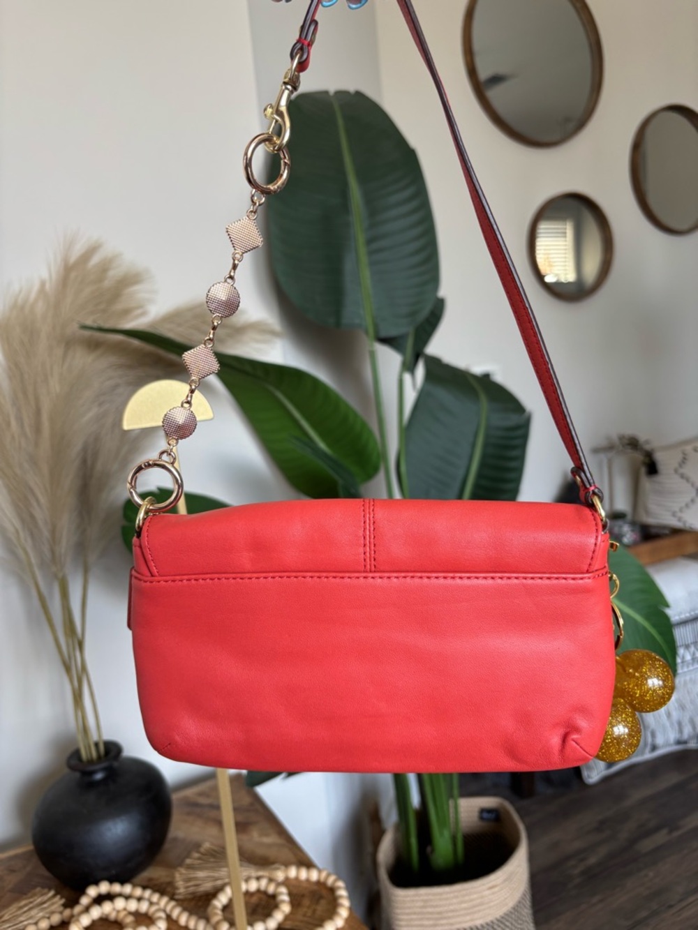🧡♥️🧡COACH Ashley Large Flap Wristlet🧡♥️🧡 - Picture 7 of 11